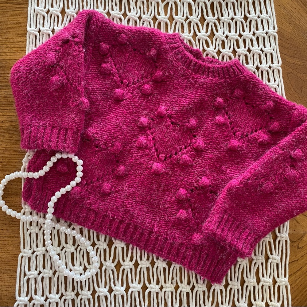 Like New Zara Baby Heart Sweater